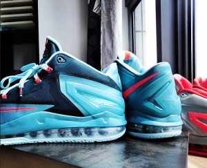 LeBron 11 Low Blue Orange "Swingman"