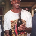 Michael Jordan Cigar and Champagne