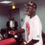 Michael Jordan Cigar and Champagne