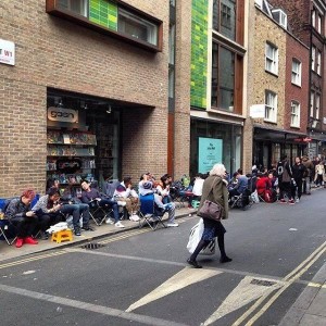 Supreme x Nike Foamposite One Release Line London