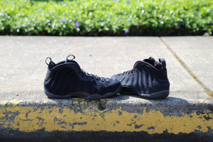 Nike Foamposite Suede Blackout