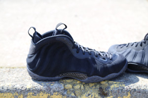 Nike Foamposite Suede Blackout