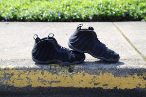 Nike Foamposite Suede Blackout