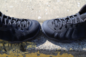 Nike Foamposite Suede Blackout