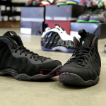 Nike Foamposite Suede Blackout