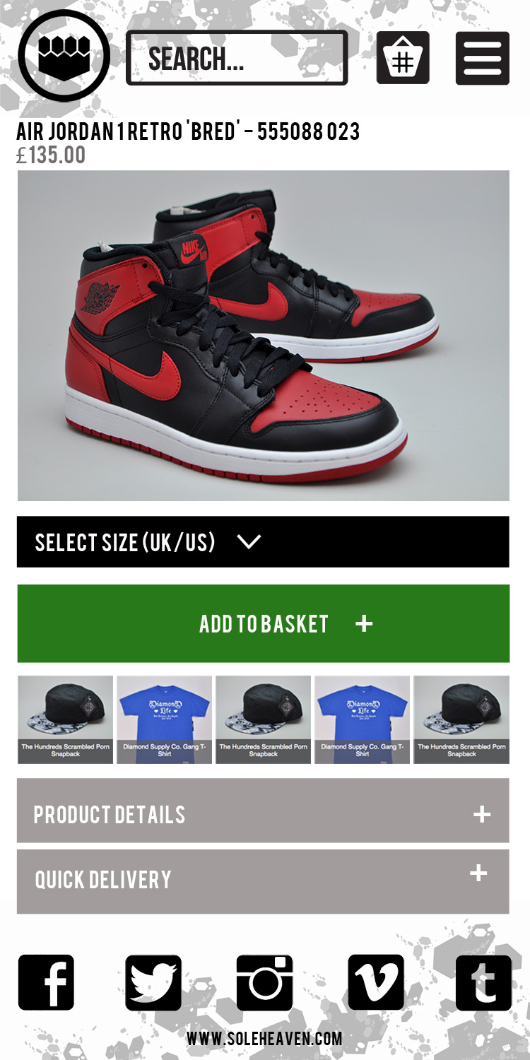 Another April 19th Restock: SoleHeaven