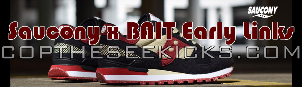 Saucony x BAIT Shadow Cruel World 2 Early Links