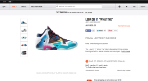 What The LeBron 11 AU release