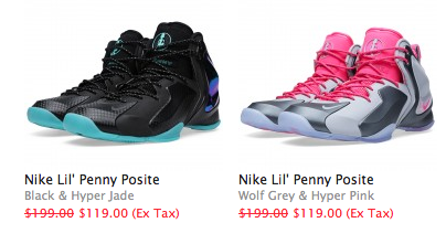 Lil Penny Posite Only $101