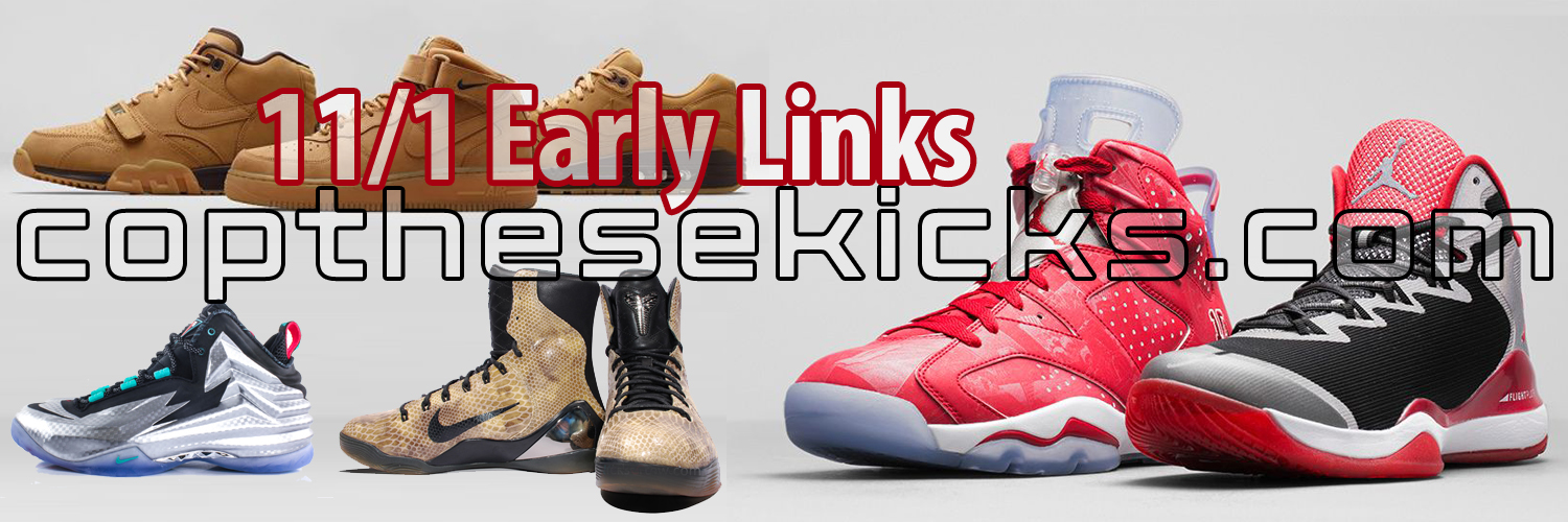 November 1st Early Links