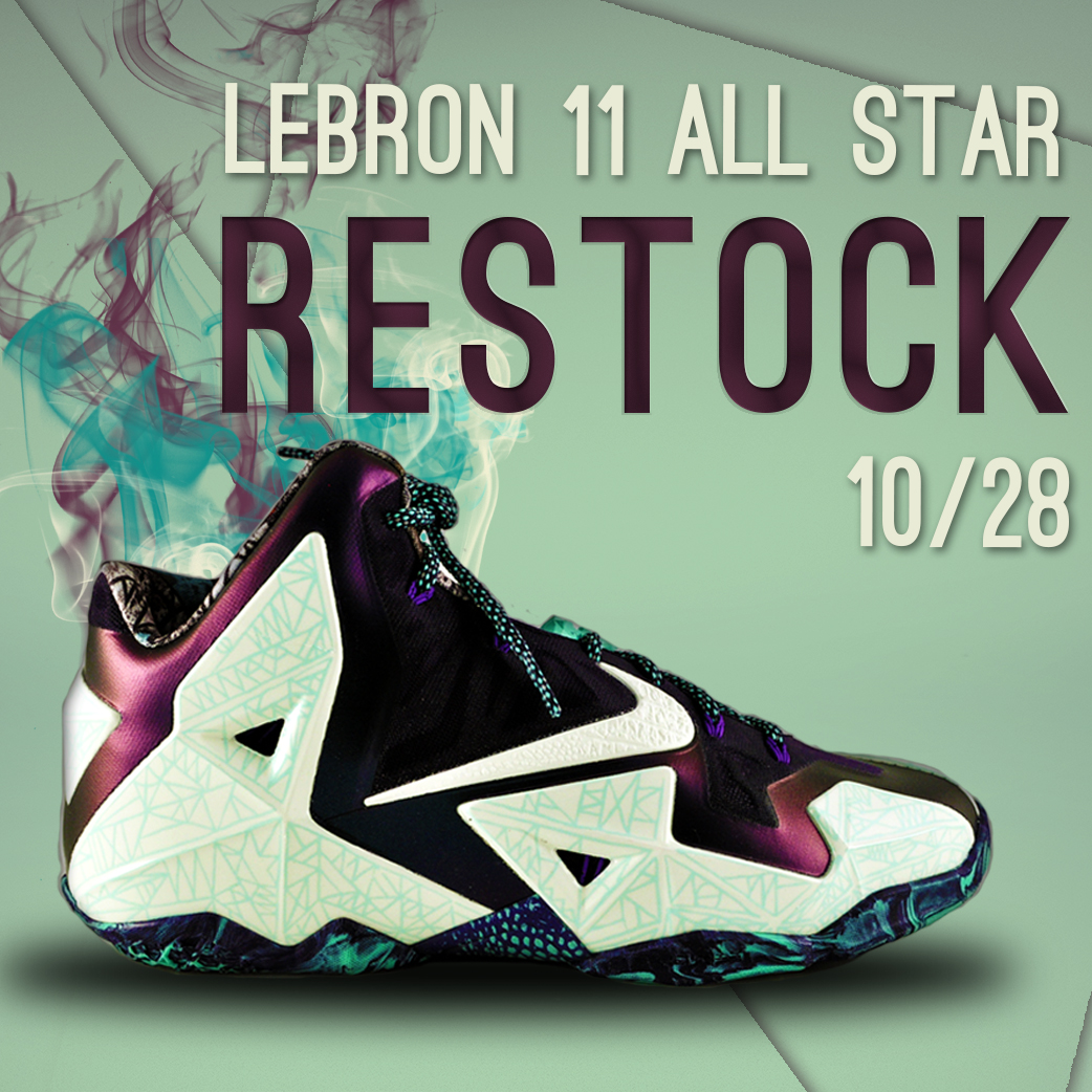 LeBron 11 All Star Restock