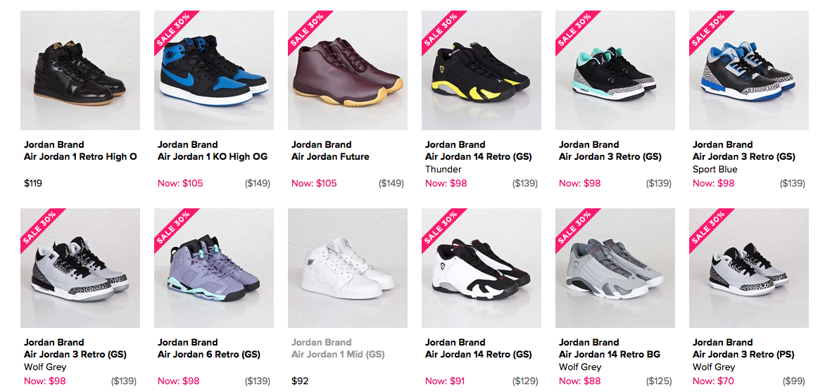 Retro Jordan Sale