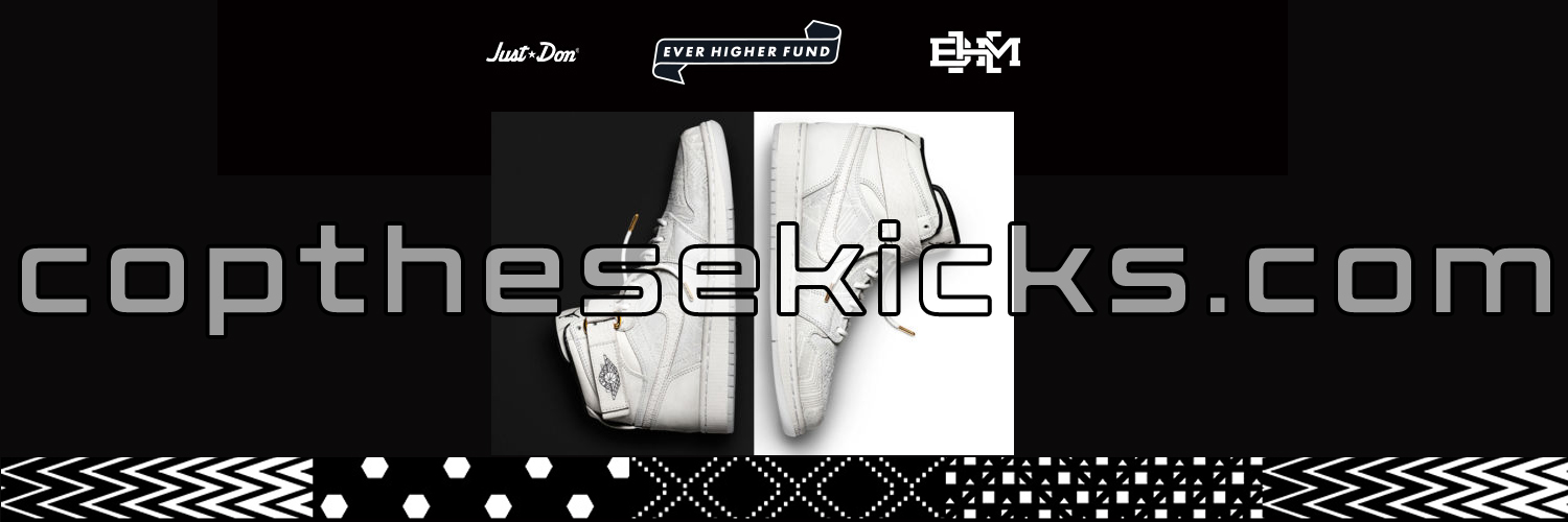 Just Don x Air Jordan Retro 1 BHM