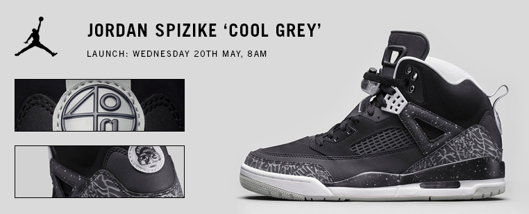 Cool Grey Jordan Spizike Oreo