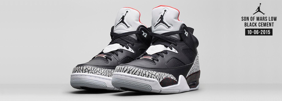 Jordan Son Of Mars Low Black Cement Links