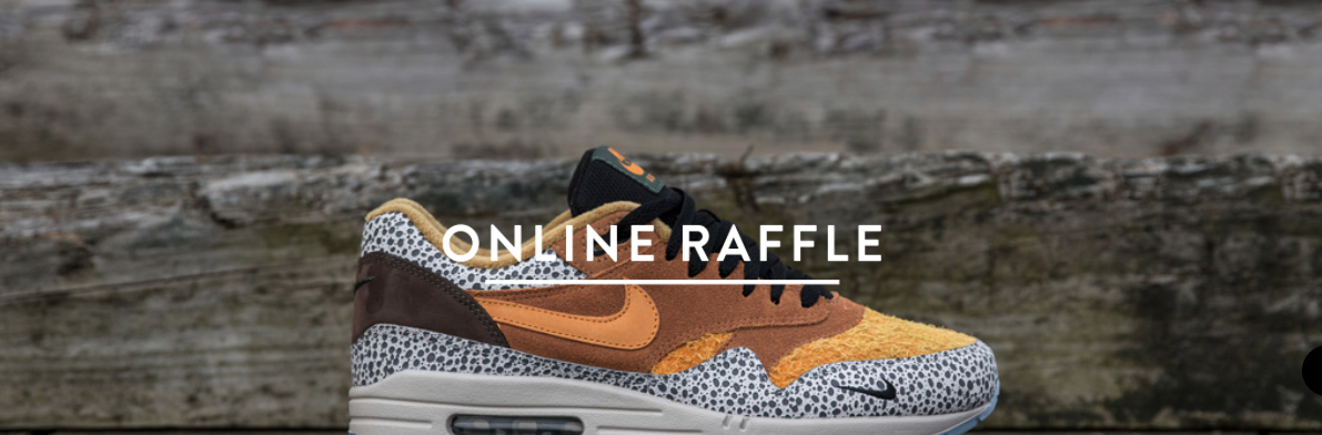 Air Max 1 Safari Raffle