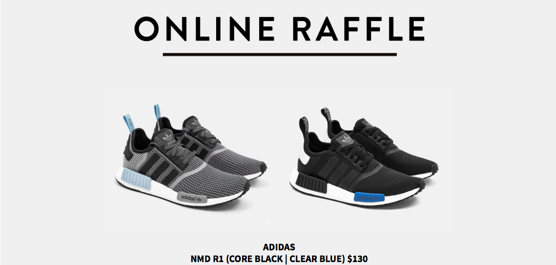 Adidas NMD R1 Raffle