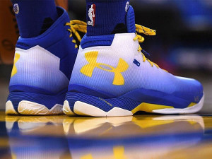 Steph Curry Underarmour Curry 2.5 72-9 Warriors Colorway