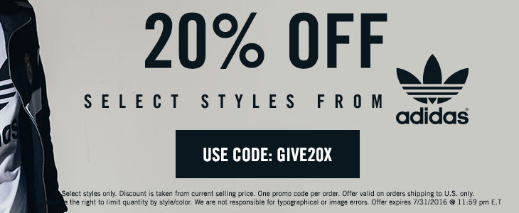 20% Off Adidas Coupon