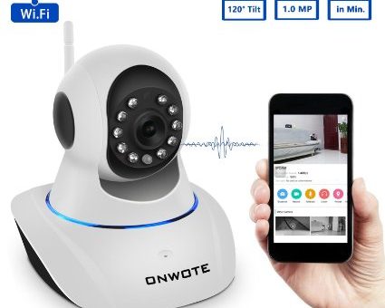Wireless Remote Control Security Camera with Night Vision – $42