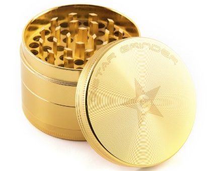 2″ Gold 4 Stage Grinder… also for your… “kitchen” – Only $8.99