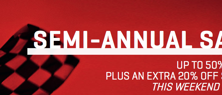 Up to 50% Off PLUS an EXTRA 20% In Cart