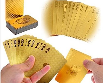 Another Boss Deal – 24k Gold Poker Playing Cards – Under $5 with Free Shipping