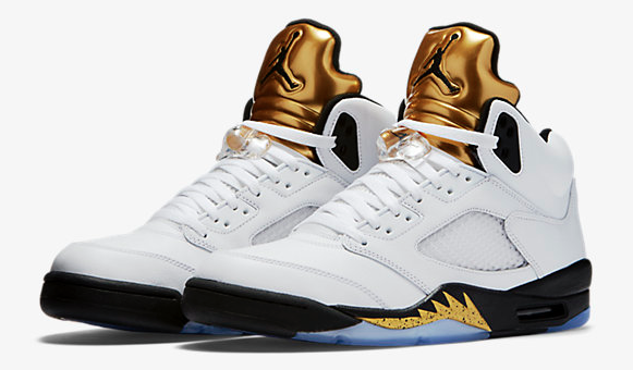 Air Jordan Retro 5 Gold Tongue – Available Now