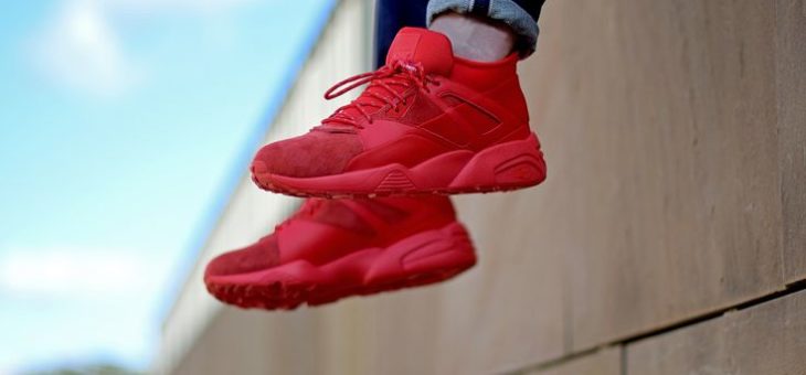 55% off Puma Bog Sock Core Red – Only $35