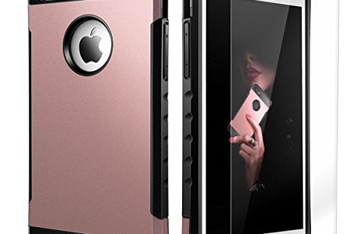 Rose Gold iPhone 7 Case with Tempered Glass Screen Protector – $2.99 After Coupon