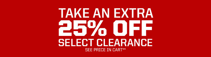 Extra 25% Off Clearance