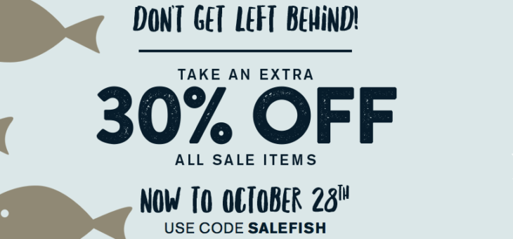 EXTRA 30% off Sperry – Shoes on sale for $15