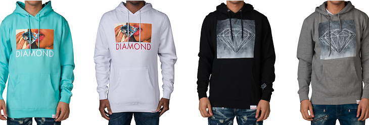 Diamond Supply Hoodies – $35 after coupon