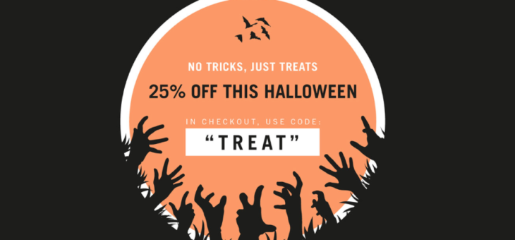 25% Off Site Wide Halloween Coupon