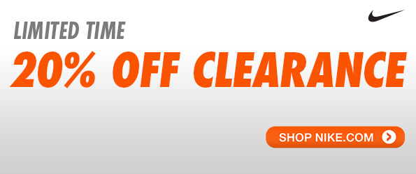 Take an Extra 20% off Nike