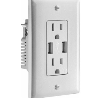 60% Off – Smart Outlet + Built In USB Phone Chargers – $12.99 w/Free Shipping