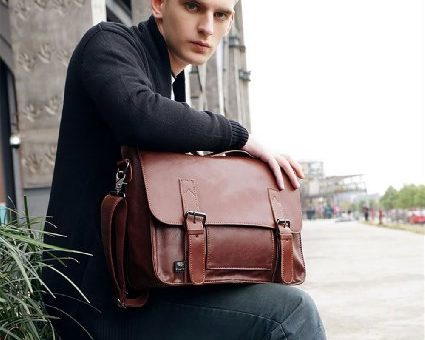 70% off Vintage Leather Briefcase – Only $27