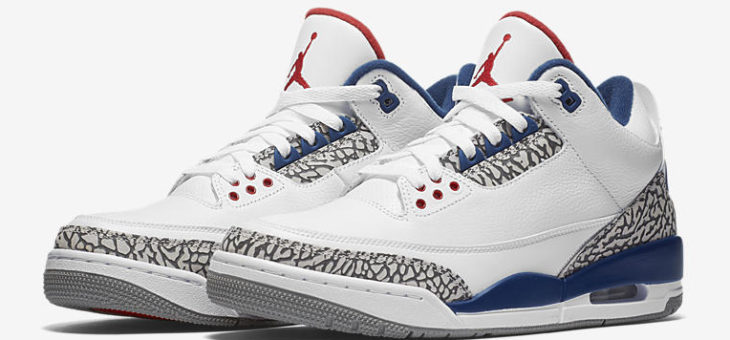 Jordan Retro 3 OG “True Blue” – EUROPE ONLY