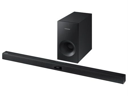 Samsung 2.1 Bluetooth Soundbar for only $65 (retail $180)
