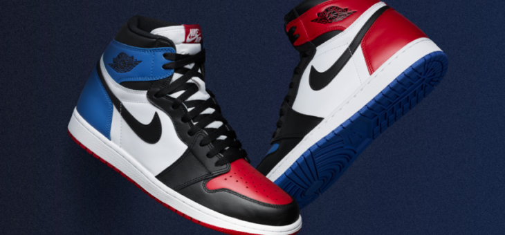 Jordan Retro 1 High OG “Top Three” Release Links