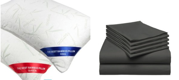 Cyber Monday Bamboo Deals – Sheet Set $7.50 – Pillows $18 -FREE SHIPPING & NO TAX