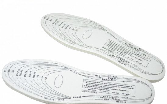 Antibacterial Memory Foam Insoles Under $3 with Free Shipping