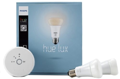Philips Hue Lux Starter Kid – Smart Home Wireless Lighting Under $40