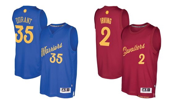 ENDS AT MIDNIGHT – 2016 NBA Christmas Jerseys are 30% Off