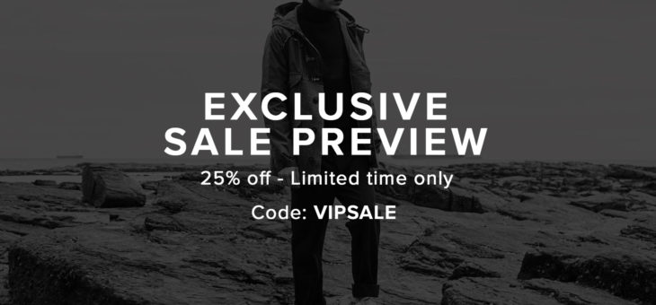 VIP Sale – Save 25% off Kicks and Clothing