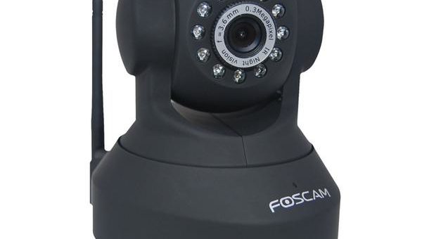 Wireless Pan, Tilt & Zoom Security/Nanny Cam with Night Vision $25
