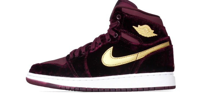 Jordan Retro 1 Heiress “Velvet Maroon”