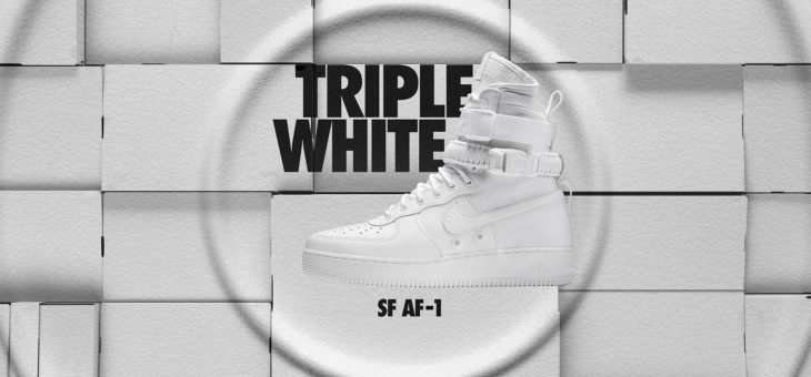 Nike Air Force 1 “Special Field” Triple White Release Links