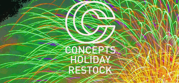 Concepts Collaboration Holiday Restock