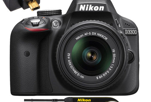 Nikon D3300 DSLR Camera Kit on sale for $329 (originally $600)